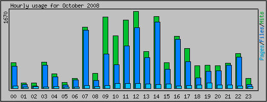 Hourly usage