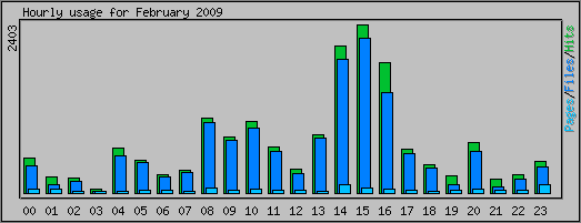 Hourly usage