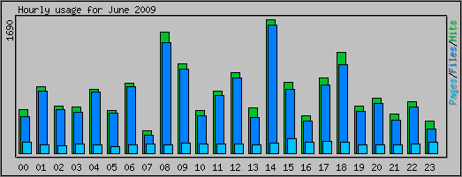 Hourly usage