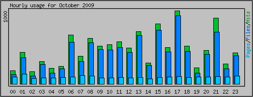 Hourly usage