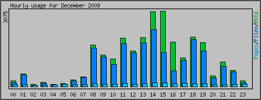 Hourly usage