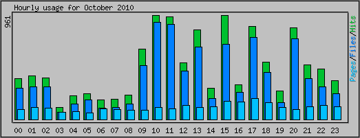 Hourly usage