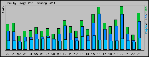 Hourly usage