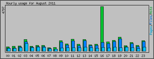 Hourly usage