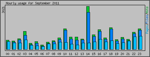 Hourly usage