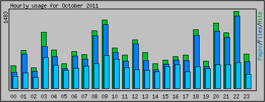 Hourly usage