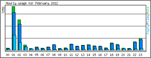 Hourly usage