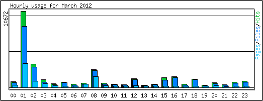 Hourly usage