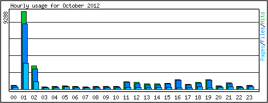 Hourly usage