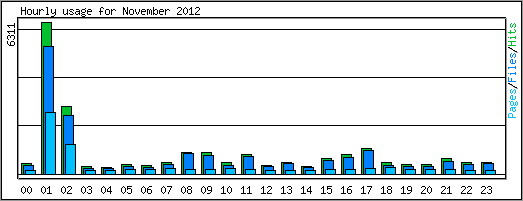 Hourly usage