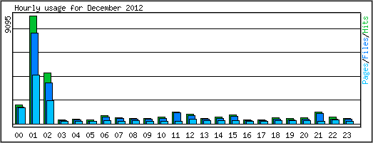 Hourly usage