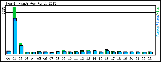 Hourly usage