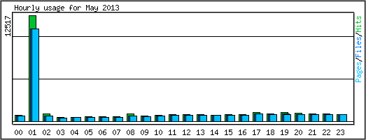 Hourly usage
