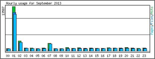 Hourly usage