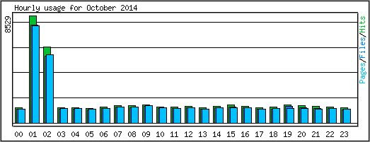Hourly usage
