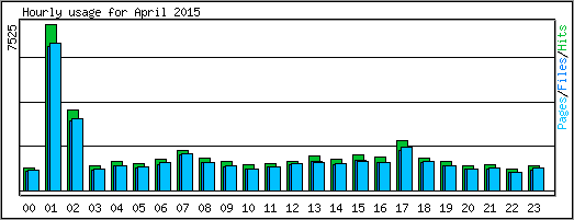 Hourly usage