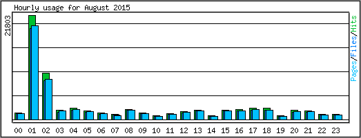 Hourly usage