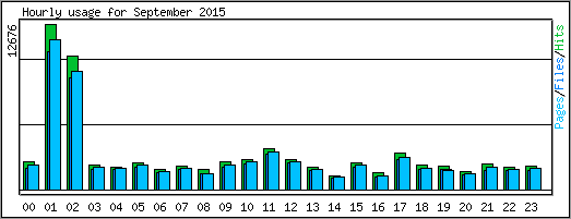 Hourly usage