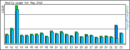 Hourly usage