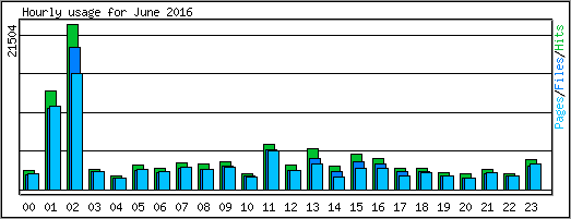 Hourly usage