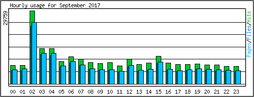 Hourly usage