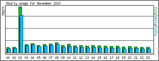 Hourly usage