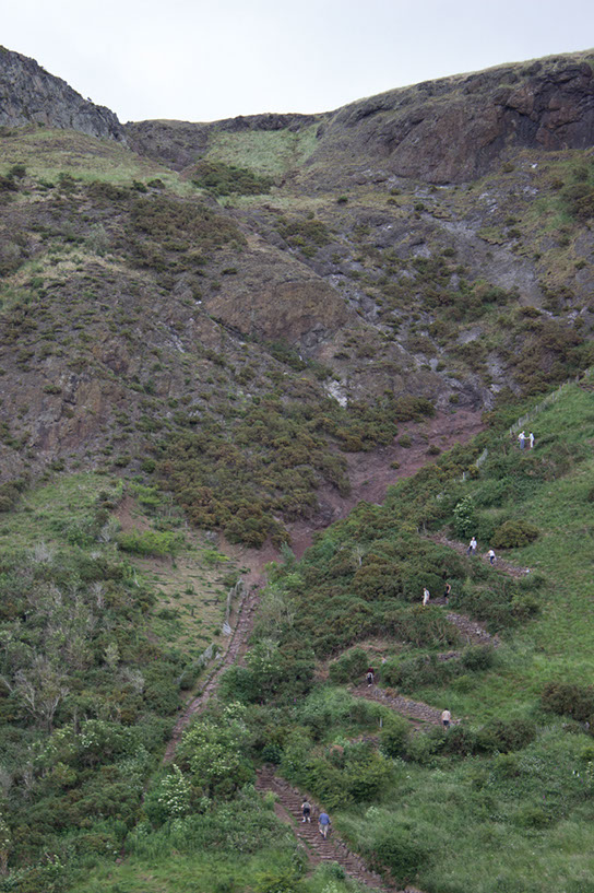 crags